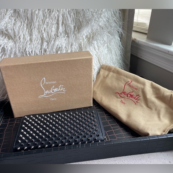 Christian Louboutin Handbags - Christian Louboutin Panettone Studded Wallet